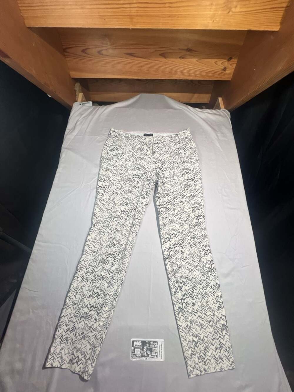 Willi Smith Women's Geometric Print Ankle Pants Size 4